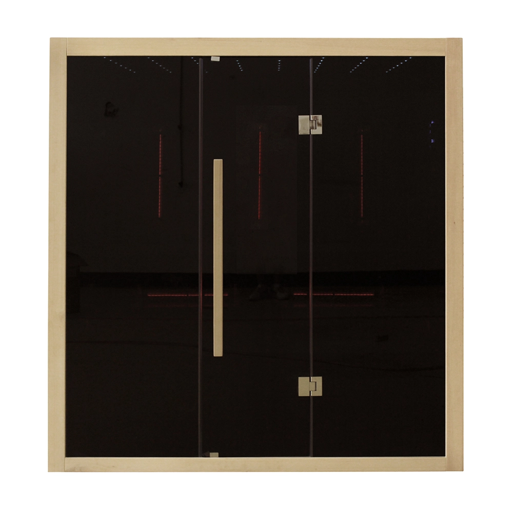 Combined sauna JJSPA JCP200 with black glasses.
