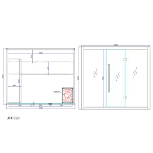 Sauna plan JFP220.