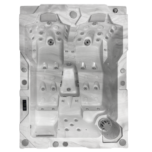 Masažni bazen Beta 621a, pogled od zgoraj.