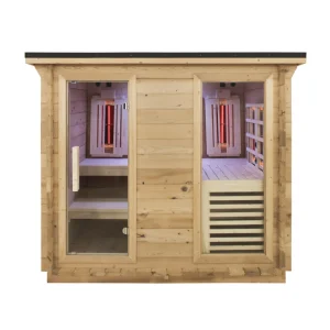 JJSPA JZC210 – Outdoor combination sauna